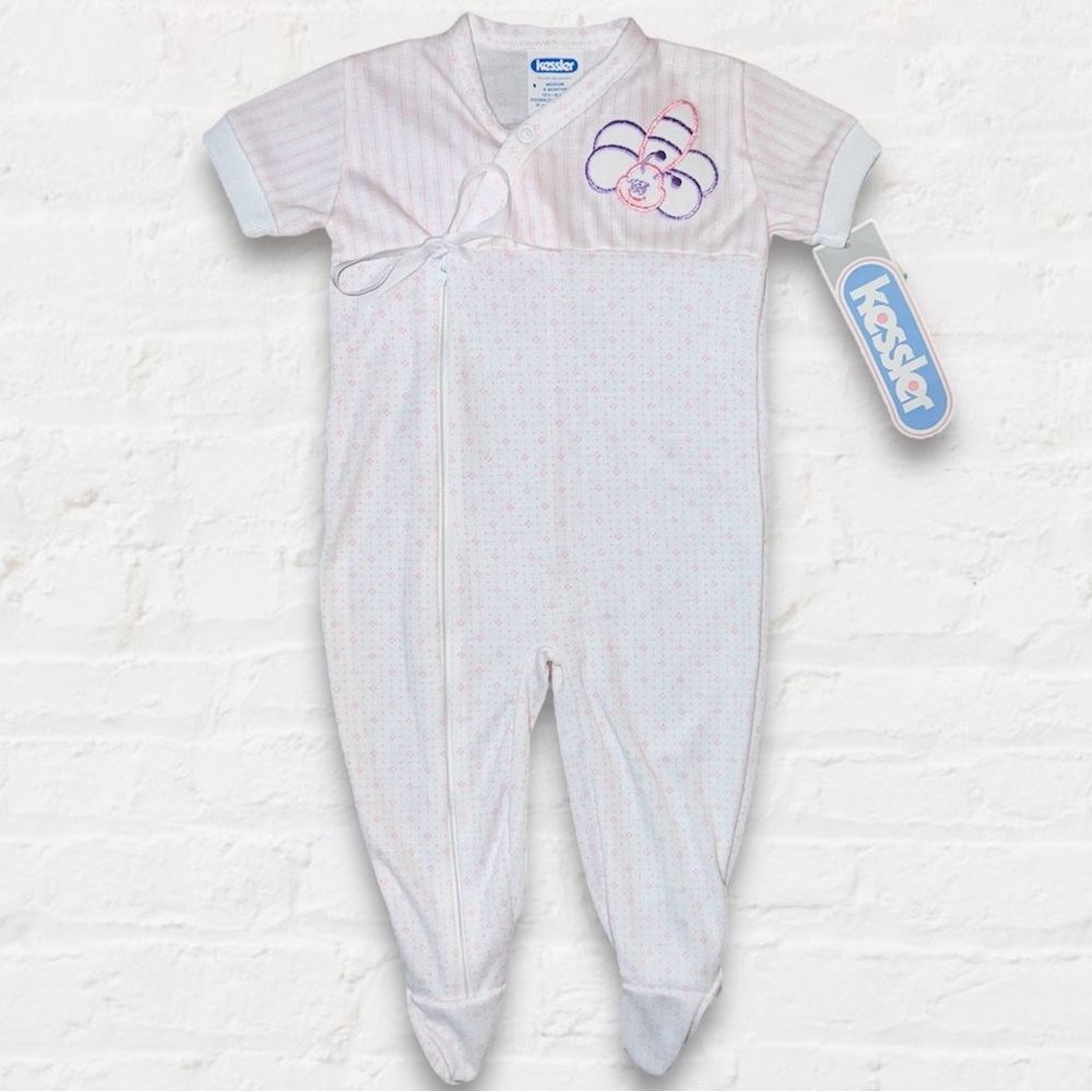 NWT Vintage 90’s Kessler Bumblebee Footie Pajamas